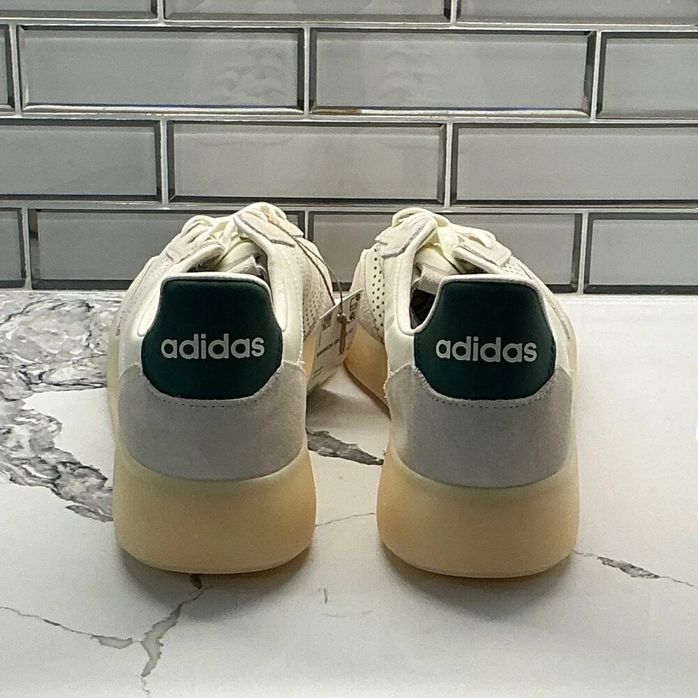 Adidas Barreda Decode V2 Men's White Suede Casual Sneakers‎ Shoes Size 12